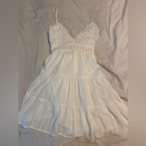Francesca’s crochet dress